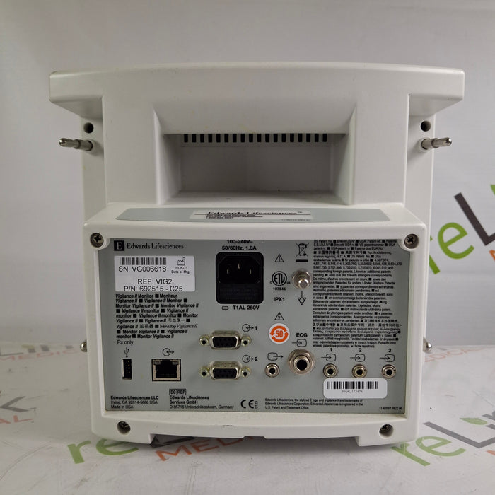 Edwards Lifesciences Edwards Lifesciences Vigilance II Patient Monitor Patient Monitors reLink Medical