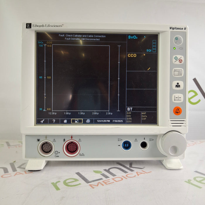 Edwards Lifesciences Vigilance II Patient Monitor