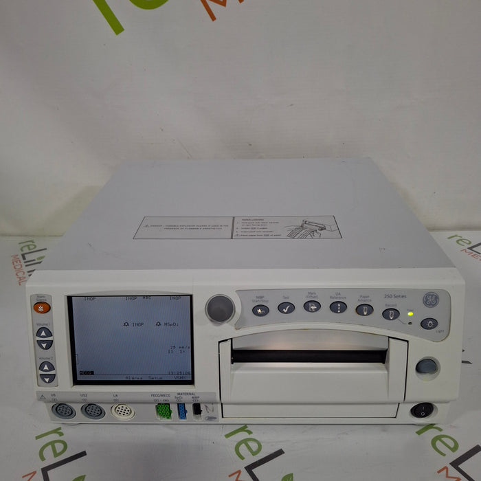GE Healthcare GE Healthcare Corometrics 250cx Series Model 259cx Fetal Monitor Patient Monitors reLink Medical