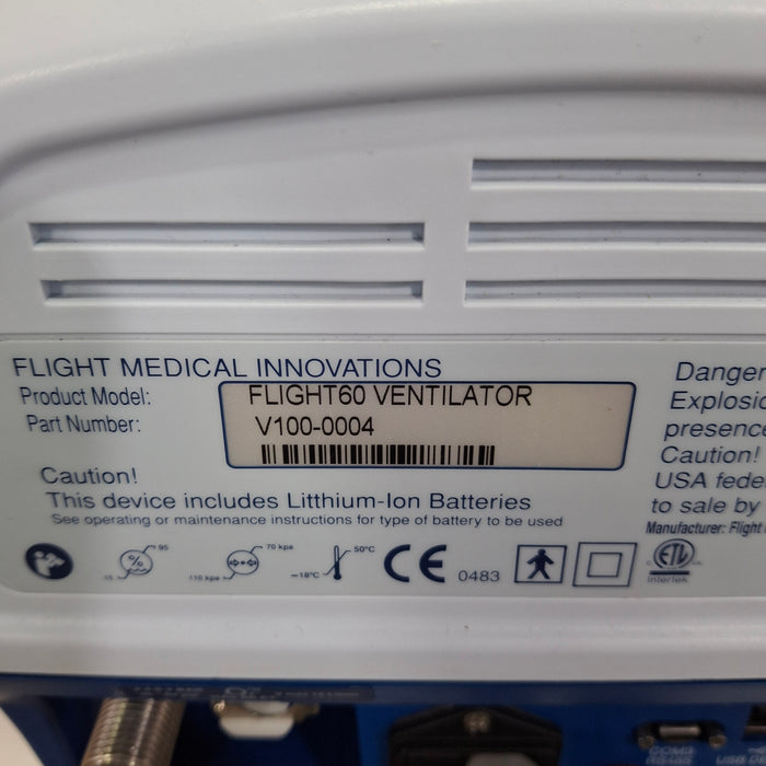 Flight Medical Innovations Flight 60 Turbine Ventilator