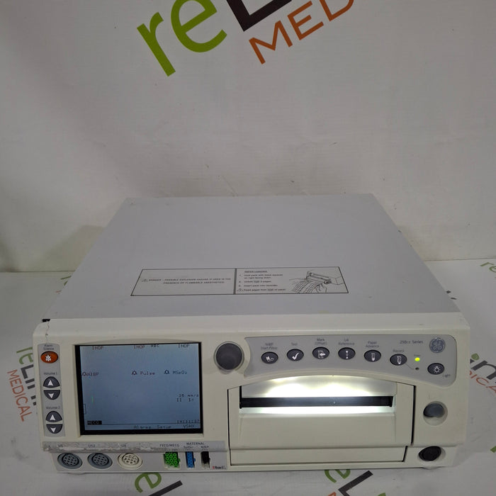 GE Healthcare GE Healthcare Corometrics 250cx Series Model 259cx Fetal Monitor Patient Monitors reLink Medical