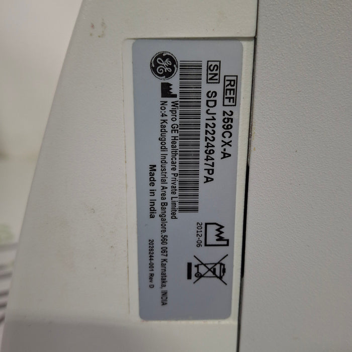 GE Healthcare GE Healthcare Corometrics 250cx Series Model 259cx Fetal Monitor Patient Monitors reLink Medical