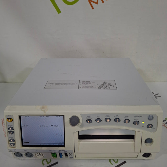 GE Healthcare GE Healthcare Corometrics 250cx Series Model 259cx Fetal Monitor Patient Monitors reLink Medical