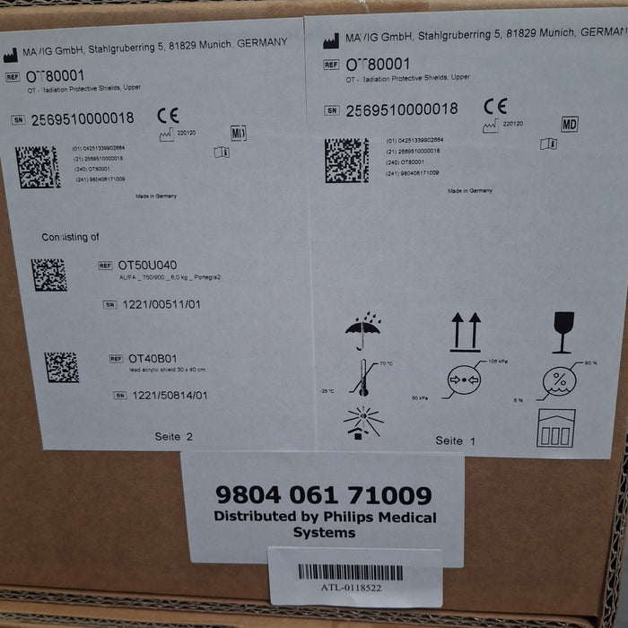 Mavig Mavig OT80001 Radiation Protective Shields Surgical & Exam Lights reLink Medical
