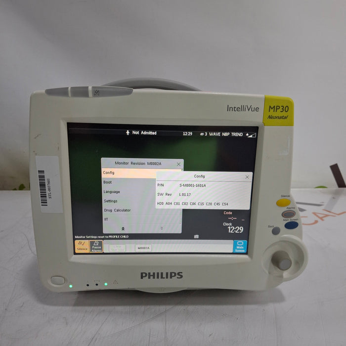 Philips Philips IntelliVue MP30 - Neonatal Patient Monitor Patient Monitors reLink Medical
