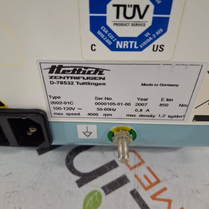 Hettich Instruments Hettich Instruments Zentrifugen EBA 20C Centrifuge Centrifuges reLink Medical