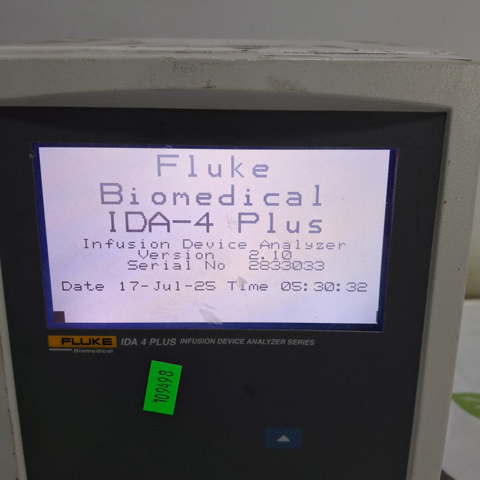 Fluke Fluke IDA-4 Plus Infusion Device Analyzer Test Equipment reLink Medical
