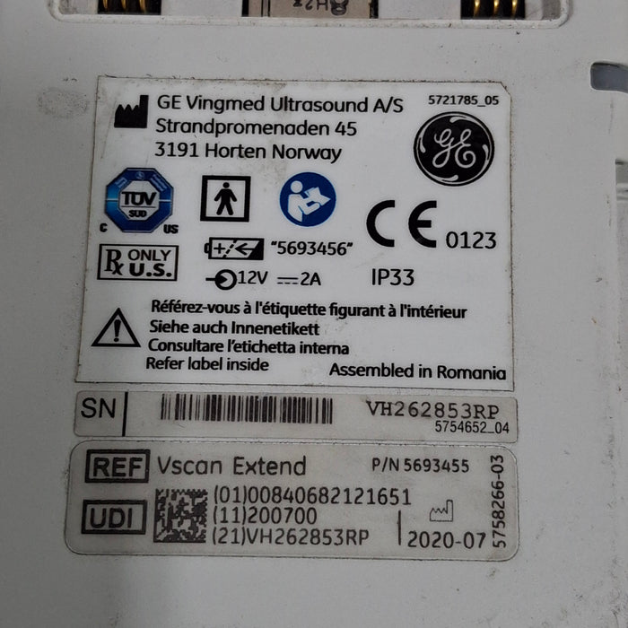 GE Healthcare GE Healthcare V-Scan Extend Handheld Ultrasound System Ultrasound reLink Medical