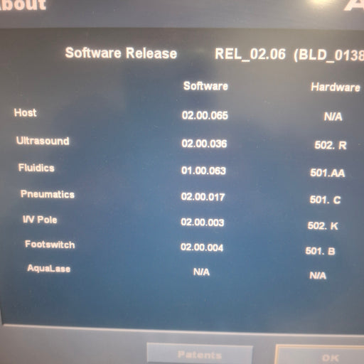 Alcon Laboratories Inc Alcon Laboratories Inc Infiniti w/ Ozil Phacoemulsifier Ophthalmology reLink Medical