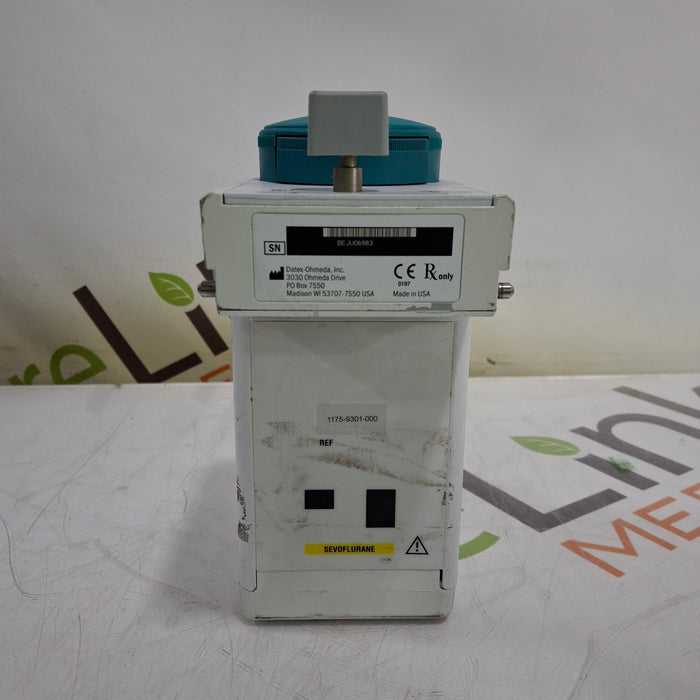 Datex-Ohmeda Datex-Ohmeda Tec 7 Sevoflurane Vaporizer Anesthesia reLink Medical