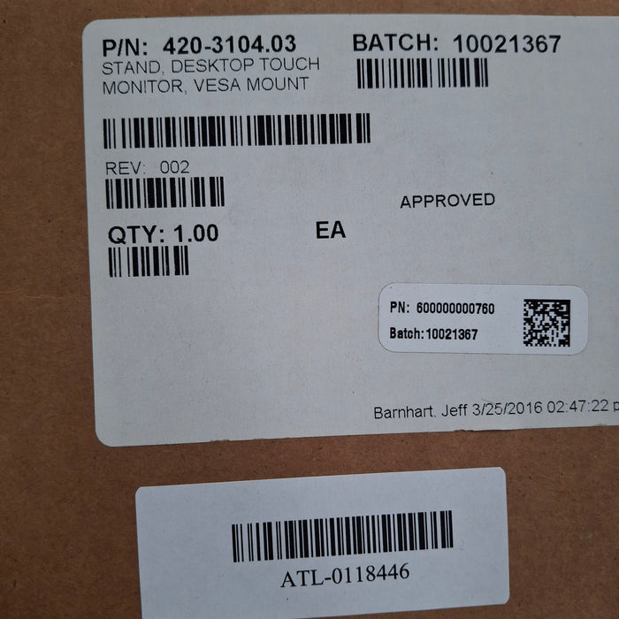 Ergotech 100-D16-B01 Monitor Stand