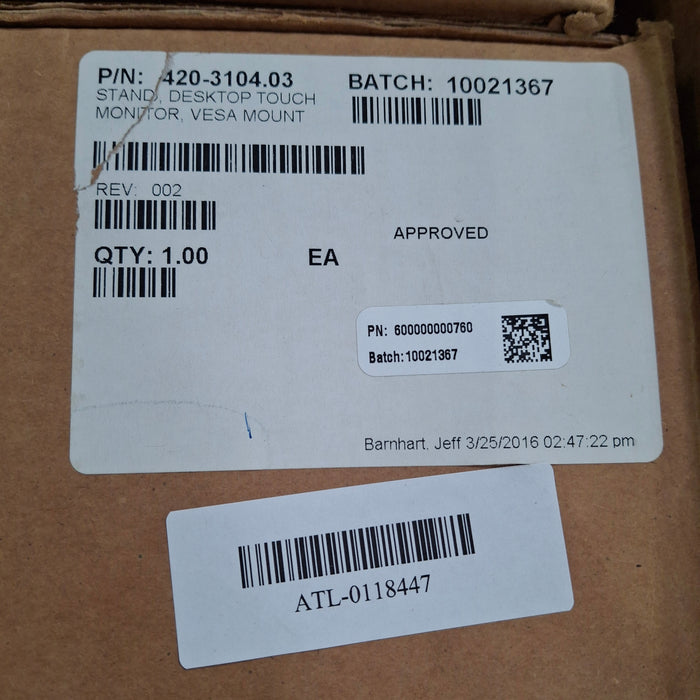 Ergotech Ergotech 100-D16-B01 Monitor Stand Computers Tablets & Networking reLink Medical