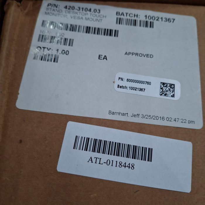 Ergotech 100-D16-B01 Monitor Stand