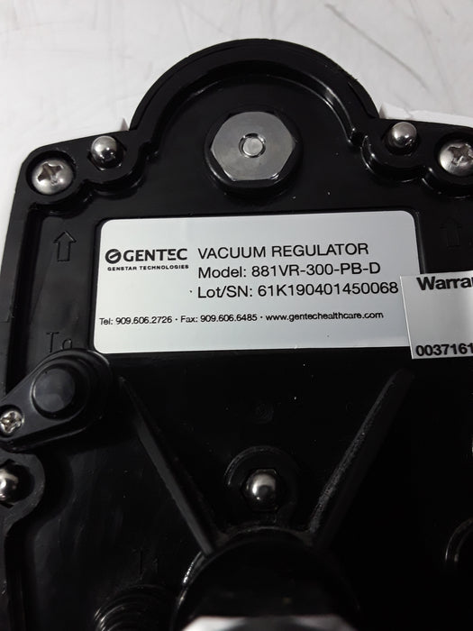 Gentec Gentec Vacuum Regulator Suction Regulators Test Equipment reLink Medical