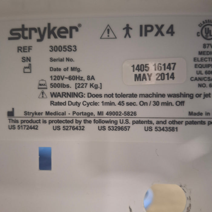 Stryker Stryker Secure III 3005 Hospital Bed Beds & Stretchers reLink Medical