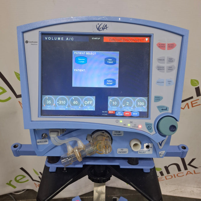 Viasys Healthcare Viasys Healthcare Vela Ventilator Respiratory reLink Medical