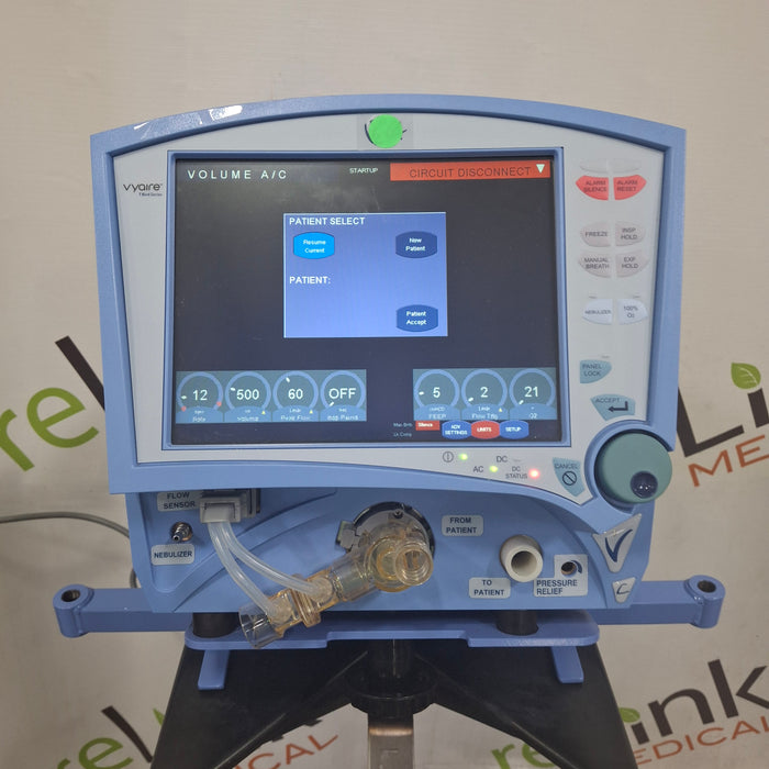 Viasys Healthcare Viasys Healthcare Vela Ventilator Respiratory reLink Medical