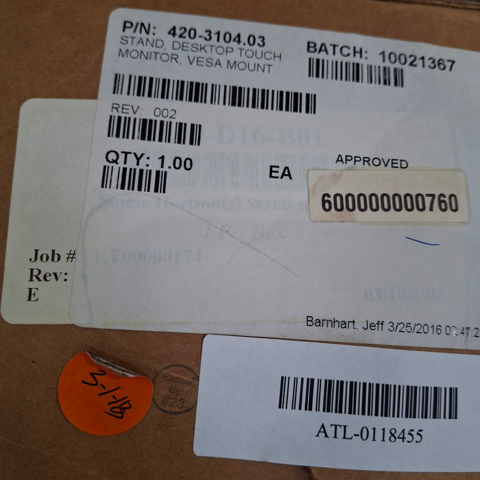 Ergotech 100-D16-B01 Monitor Stand