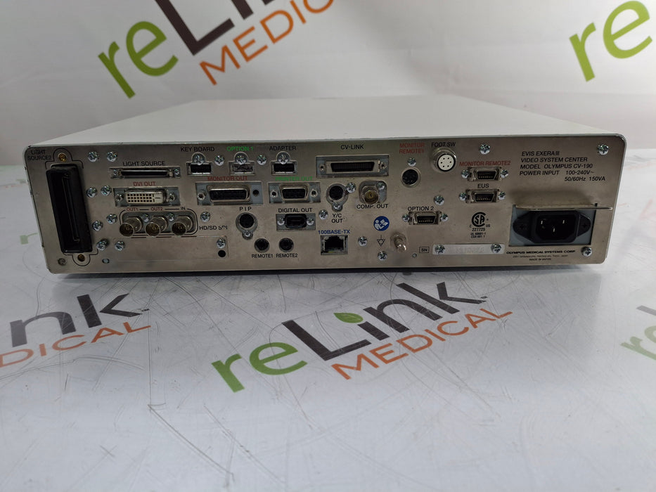 Olympus Olympus CV-190 Processor Flexible Endoscopy reLink Medical