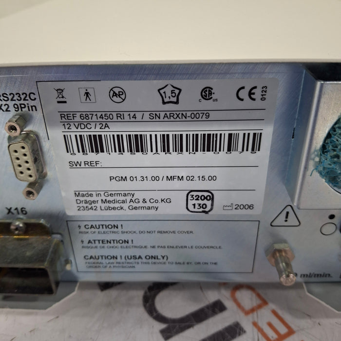 Draeger Medical Draeger Medical Scio Gas Module Patient Monitors reLink Medical