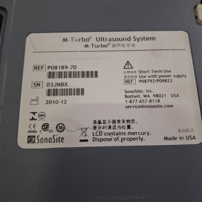Sonosite Sonosite M-Turbo Ultrasound Ultrasound reLink Medical