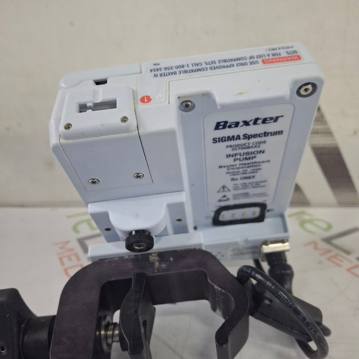 Baxter Sigma Spectrum 8.00.04 w/o Battery Infusion Pump