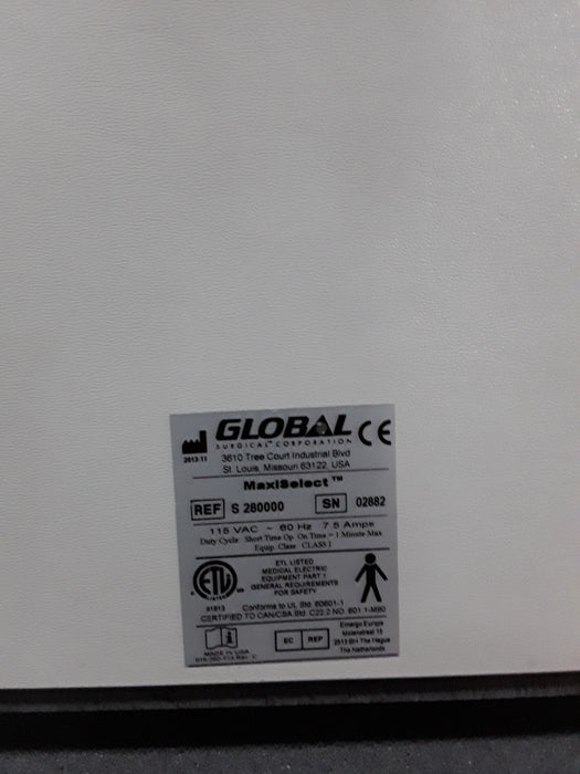 Global Surgical Corporation Global Surgical Corporation MaxiSelect Exam Chair Exam Chairs / Tables reLink Medical