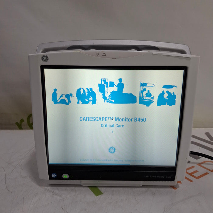 GE Healthcare GE Healthcare Carescape B450 Critical Care Patient Monitor Patient Monitors reLink Medical