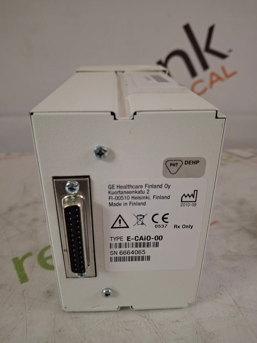 GE Healthcare GE Healthcare E-CAiO-00 Gas Exhaust Module Patient Monitors reLink Medical