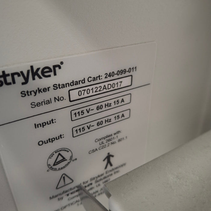 Stryker 240-099-011 Standard Cart