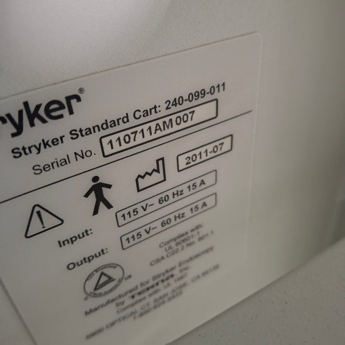 Stryker Stryker 240-099-011 Standard Cart Medical Furniture reLink Medical