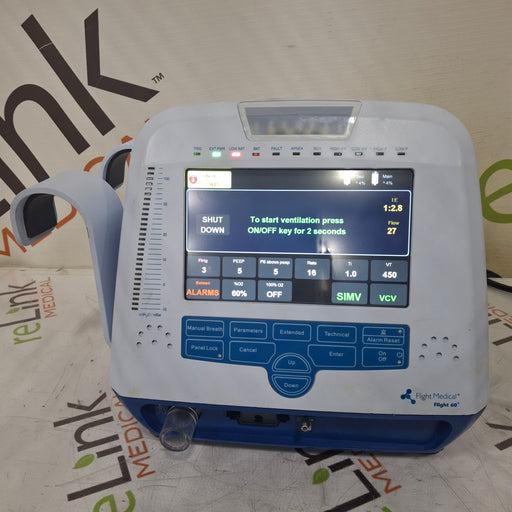 Flight Medical Innovations Flight Medical Innovations Flight 60 Turbine Ventilator Respiratory reLink Medical