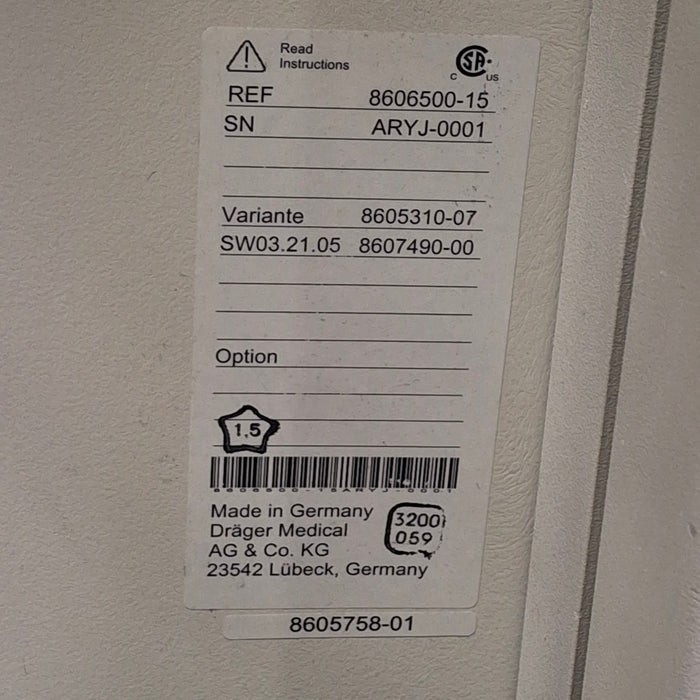 Draeger Medical Apollo Anesthesia System