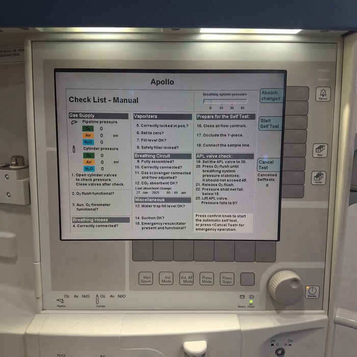 Draeger Medical Draeger Medical Apollo Anesthesia System Anesthesia reLink Medical