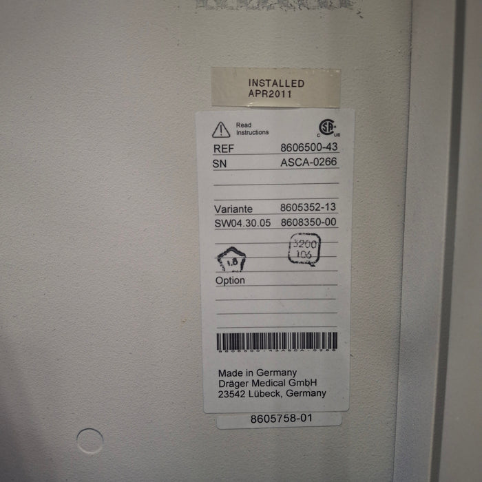 Draeger Medical Draeger Medical Apollo Anesthesia System Anesthesia reLink Medical