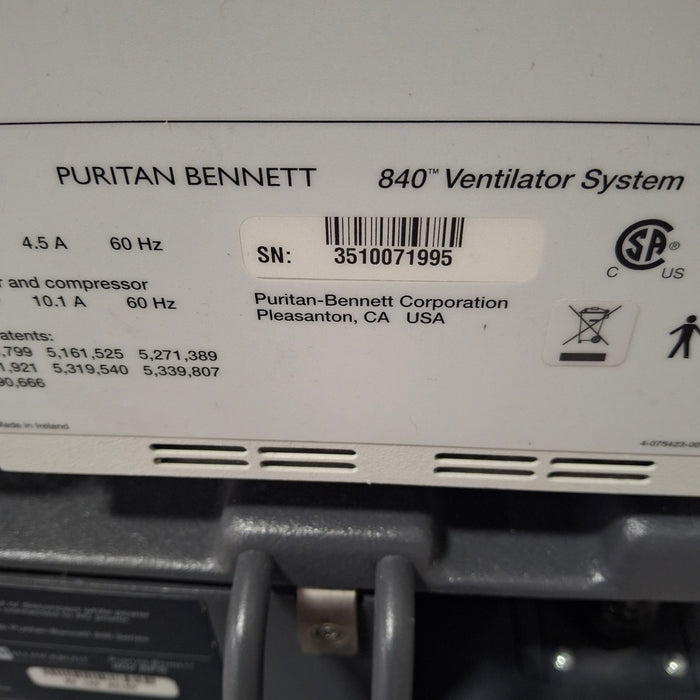 Puritan Bennett Puritan Bennett 840 Ventilator Respiratory reLink Medical
