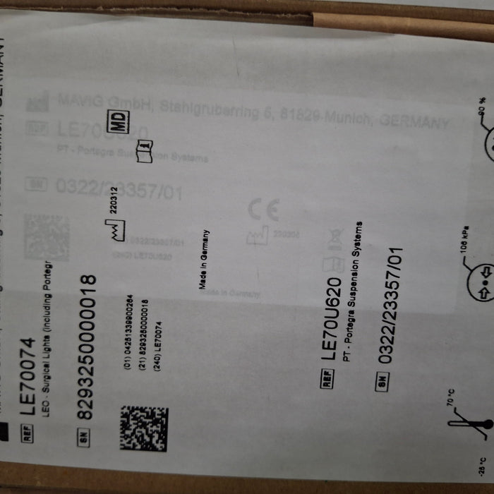 Mavig Mavig Portegra2 Suspension Arm Surgical & Exam Lights reLink Medical