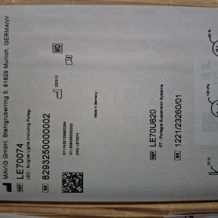 Mavig Mavig Portegra2 Suspension Arm Surgical & Exam Lights reLink Medical