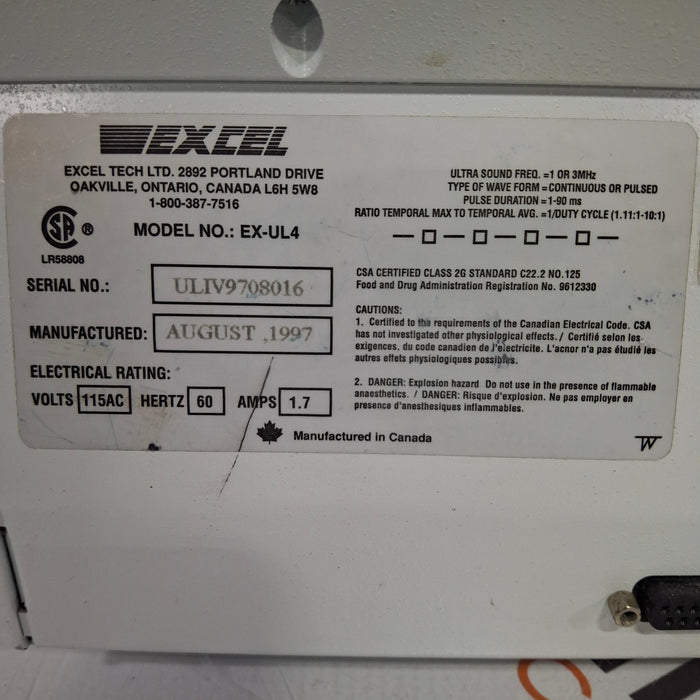 Xltek Xltek Ultra IV Ultrasound Therapy Console EEG EMG Sleep Systems reLink Medical