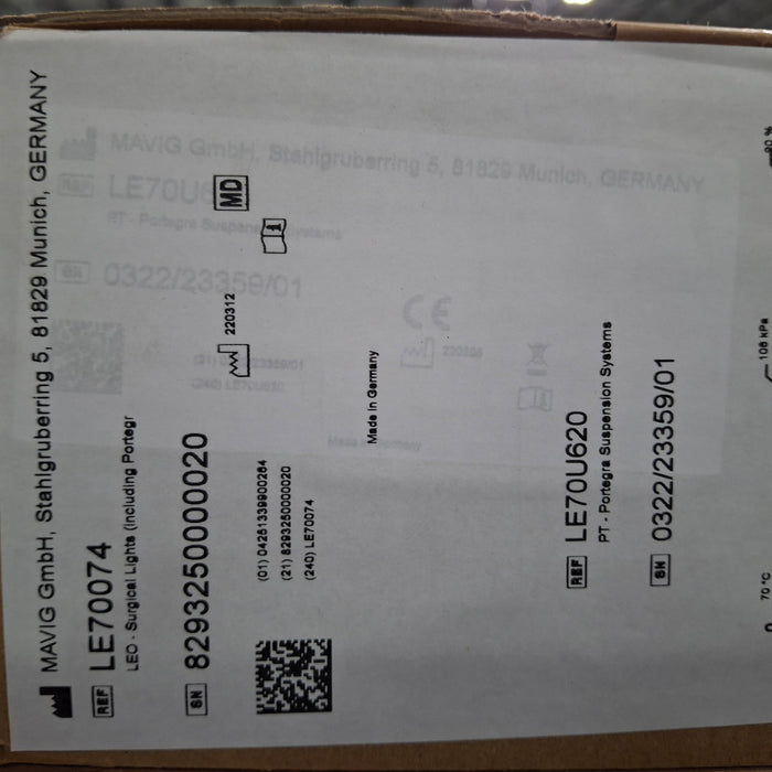 Mavig Mavig Portegra2 Suspension Arm Surgical & Exam Lights reLink Medical