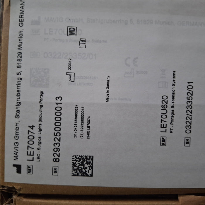 Mavig Portegra2 Suspension Arm