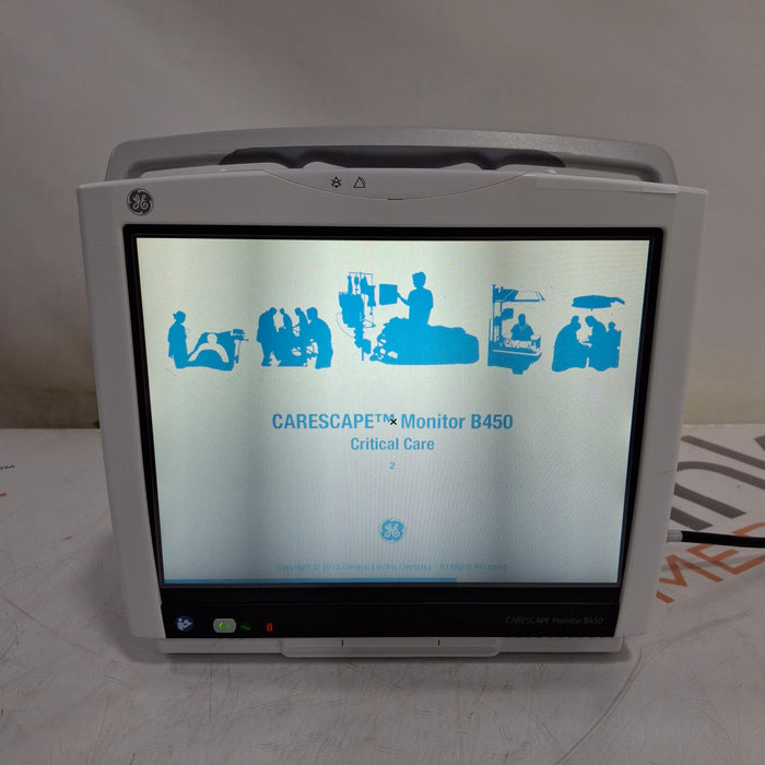 GE Healthcare GE Healthcare Carescape B450 Critical Care Patient Monitor Patient Monitors reLink Medical