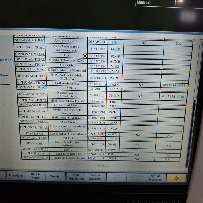 GE Healthcare GE Healthcare Carescape B450 Critical Care Patient Monitor Patient Monitors reLink Medical