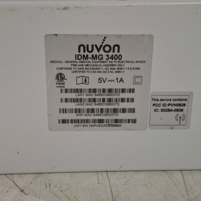 NUVON NUVON IDM-MG 3400 Electronic System Computers Tablets & Networking reLink Medical