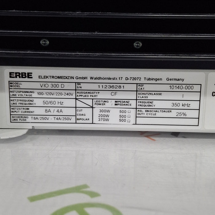 Erbe VIO 300D Electrosurgical Unit