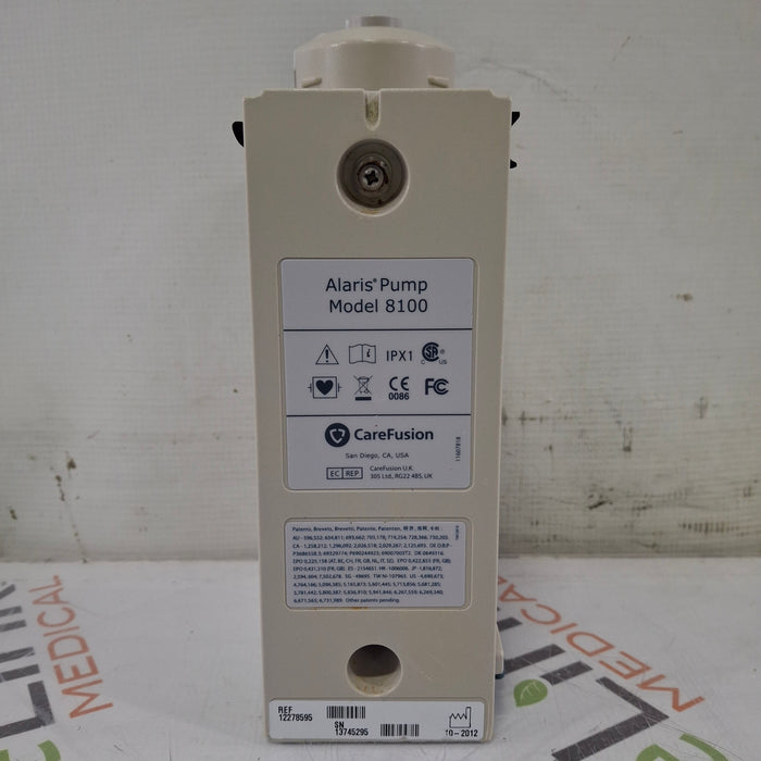 CareFusion CareFusion Alaris 8100 LVP Infusion Pump Module Infusion Pump reLink Medical