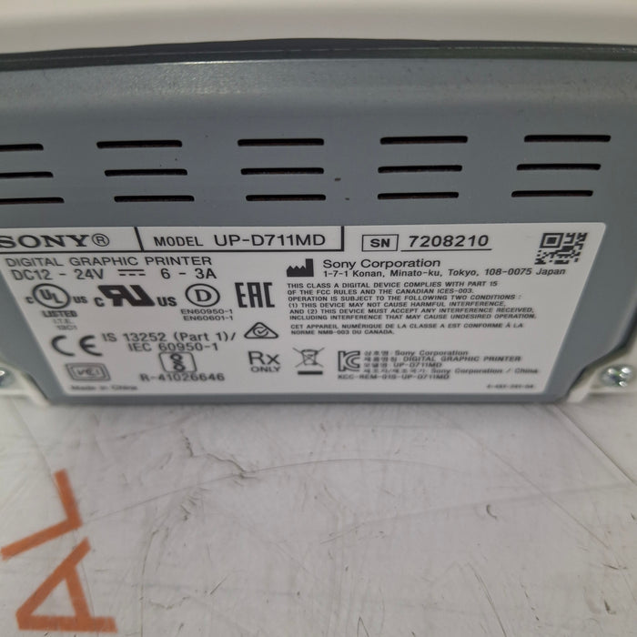 Sony Sony UP-D711MD Digital Graphic Printer CR and Imagers reLink Medical