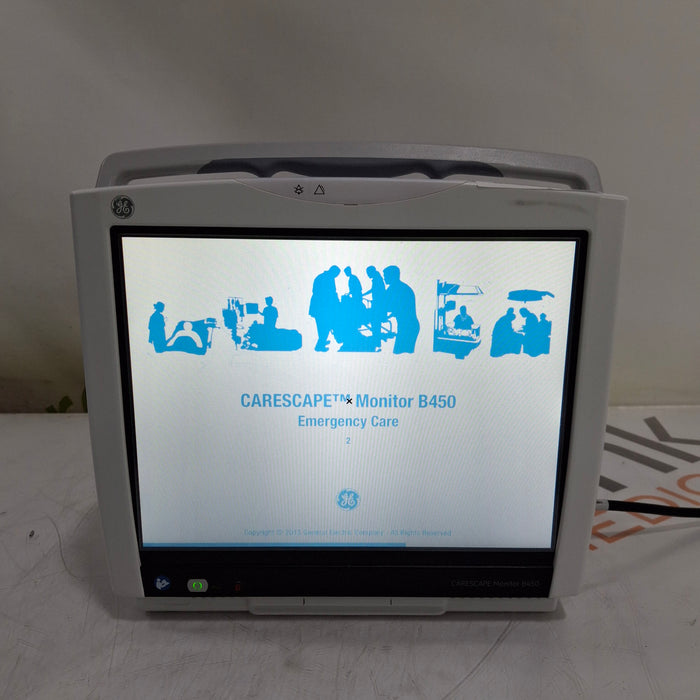 GE Healthcare GE Healthcare Carescape B450 Emergency Care Patient Monitor Patient Monitors reLink Medical