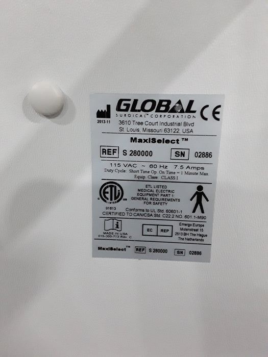 Global Surgical Corporation Global Surgical Corporation MaxiSelect Exam Chair Exam Chairs / Tables reLink Medical