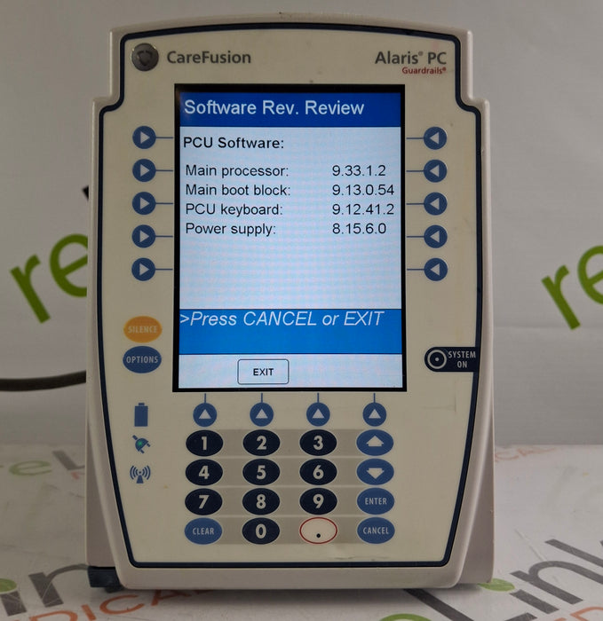 CareFusion Alaris 8015 Large Screen POC Infusion Pump